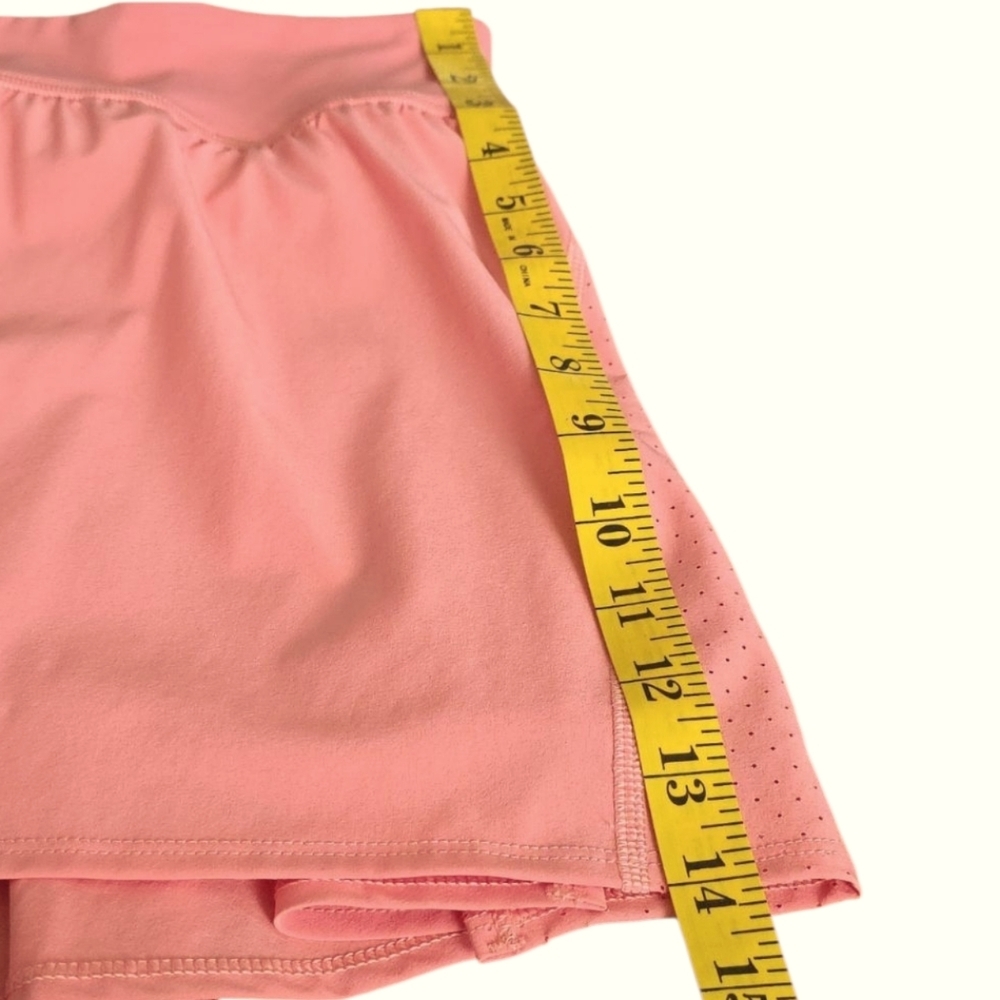 Spanx The Get Moving Skort In Spring Poppy Size S… - image 8